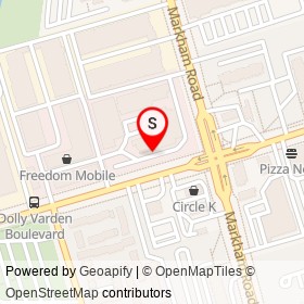 Body Works Physiotherapy Ellesmere Scarborough on Ellesmere Road, Toronto Ontario - location map