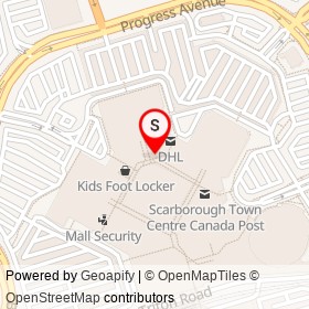 Gateway Newstands on Borough Drive, Toronto Ontario - location map