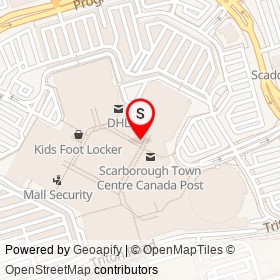 Obsessions on Borough Drive, Toronto Ontario - location map