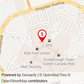 Jugo Juice on Borough Drive, Toronto Ontario - location map