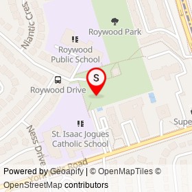 No Name Provided on Roywood Drive, Toronto Ontario - location map