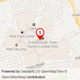 Tommy Hilfiger on Borough Drive, Toronto Ontario - location map