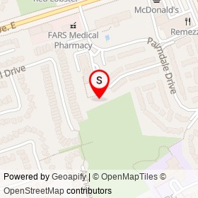 No Name Provided on Palmdale Drive, Toronto Ontario - location map