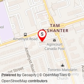Lovable Me on Sheppard Avenue East, Toronto Ontario - location map