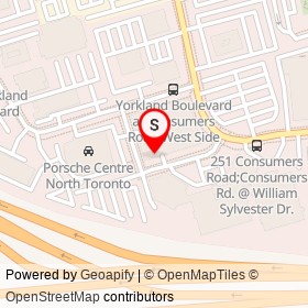 Satay Sate on William Sylvester Drive, Toronto Ontario - location map