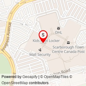 Charmed Aroma on Borough Drive, Toronto Ontario - location map