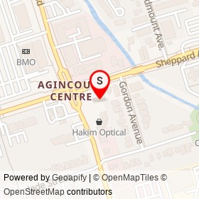 Cedarbrae Auto Service on Sheppard Avenue East, Toronto Ontario - location map