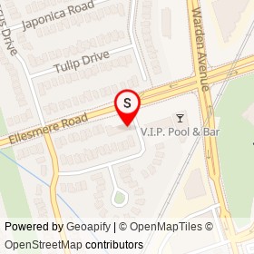 Mamajoun on Ellesmere Road, Toronto Ontario - location map