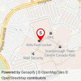 Natural Solutions Spa on Borough Drive, Toronto Ontario - location map