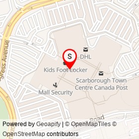 Trade Secrets on Borough Drive, Toronto Ontario - location map