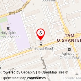No Name Provided on Sheppard Avenue East, Toronto Ontario - location map