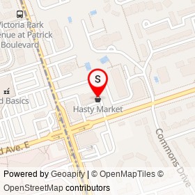e-way Travel on Sheppard Avenue East, Toronto Ontario - location map