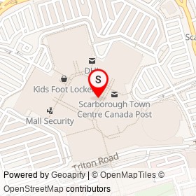 Torrid on Borough Drive, Toronto Ontario - location map