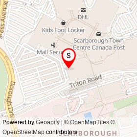 STO Orthodontics on Borough Drive, Toronto Ontario - location map