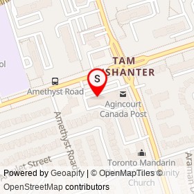 Mystik on Sheppard Avenue East, Toronto Ontario - location map