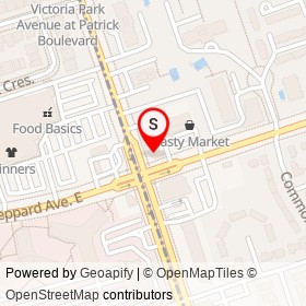 Eggsmart on Sheppard Avenue East, Toronto Ontario - location map
