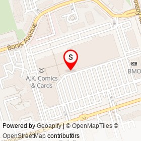 Congee Queen on Sheppard Avenue East, Toronto Ontario - location map