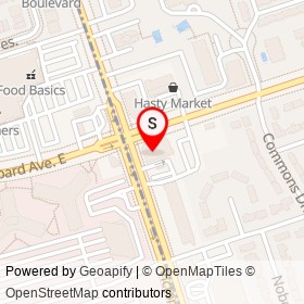 Shoppers Drug Mart on Sheppard Avenue East, Toronto Ontario - location map