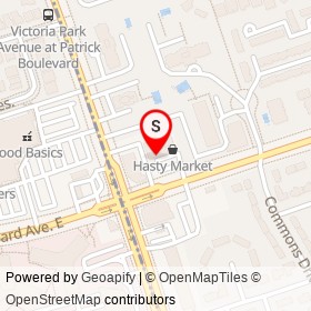 Family Dental on Sheppard Avenue East, Toronto Ontario - location map