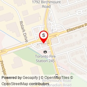 No Name Provided on Ellesmere Road, Toronto Ontario - location map