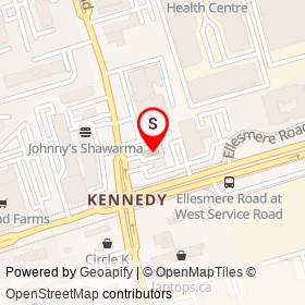 Pho Nam Dinh on Kennedy Road, Toronto Ontario - location map