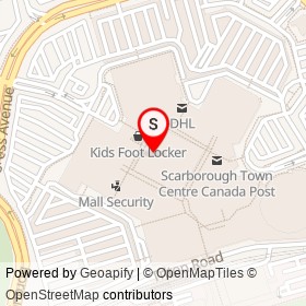Lids on Borough Drive, Toronto Ontario - location map