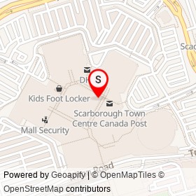 Peoples Jewellers on Borough Drive, Toronto Ontario - location map