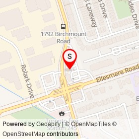 Daisy Mart on Birchmount Road, Toronto Ontario - location map