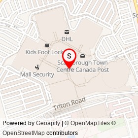 Bell on Borough Drive, Toronto Ontario - location map