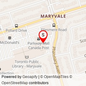 Parkway Dental on Ellesmere Road, Toronto Ontario - location map