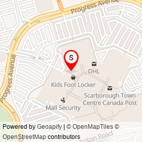 Tonyc Salon & Spa on Borough Drive, Toronto Ontario - location map