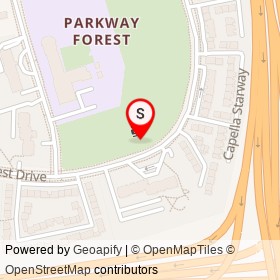 No Name Provided on Parkway Forest Drive, Toronto Ontario - location map