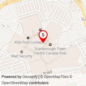 Browns on Borough Drive, Toronto Ontario - location map