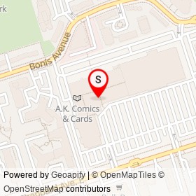 Agincourt Mall on Sheppard Avenue East, Toronto Ontario - location map