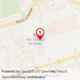 Kool Look on Sheppard Avenue East, Toronto Ontario - location map