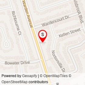 Bridletowne Warden Animal Hospital on Warden Avenue, Toronto Ontario - location map