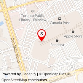 LensCrafters on Sheppard Avenue East, Toronto Ontario - location map