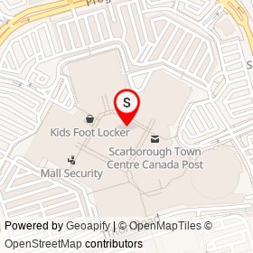 LensCrafters on Borough Drive, Toronto Ontario - location map