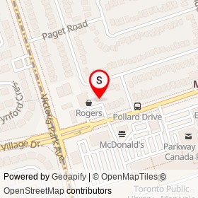 The Beer Store on Waringstown Drive, Toronto Ontario - location map