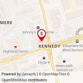CashMoney on Ellesmere Road, Toronto Ontario - location map