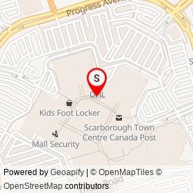 Urban Planet on Borough Drive, Toronto Ontario - location map