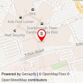 Yogen Früz on Borough Drive, Toronto Ontario - location map