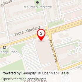 Mark's on Sheppard Avenue East, Toronto Ontario - location map