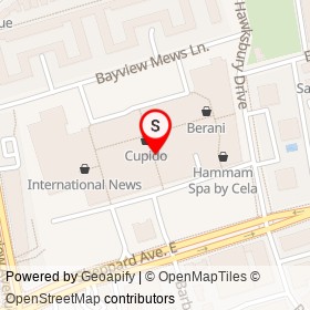 Rogers on Bayview Avenue, Toronto Ontario - location map
