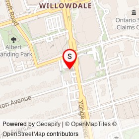 BMO on Yonge Street, Toronto Ontario - location map