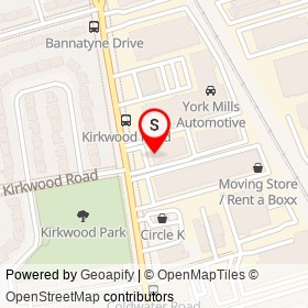 Accurate Garment Care on Leslie Street, Toronto Ontario - location map