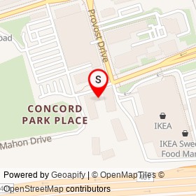 Walk in the Park Cleaners on Esther Shiner Boulevard, Toronto Ontario - location map