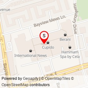 Neat on Bayview Avenue, Toronto Ontario - location map