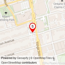 No Name Provided on Johnston Avenue, Toronto Ontario - location map