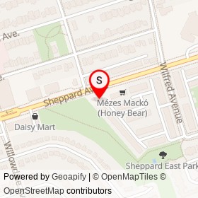 Strong Automotive on Sheppard Avenue East, Toronto Ontario - location map